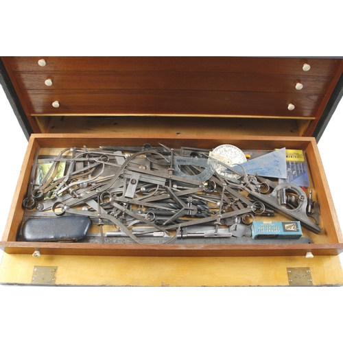 380 - A patternmaker's 5 drawer tool box 30