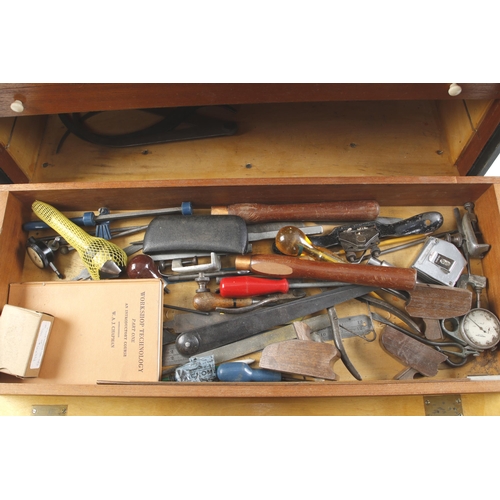 380 - A patternmaker's 5 drawer tool box 30