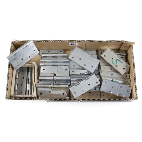 400 - 36 steel hinges G+