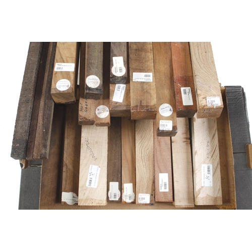 439 - 18 pieces of hardwood offcuts G