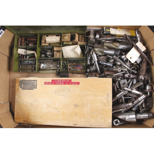 595 - Quantity of engineering tools, taps and dies etc G