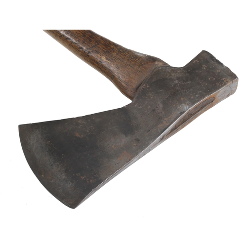 804 - A 7lbs Welsh miner's axe with 5 1/2