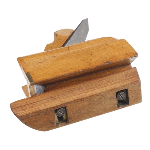 843 - A PRESTON No 360 stop chamfer plane with orig Preston iron G++