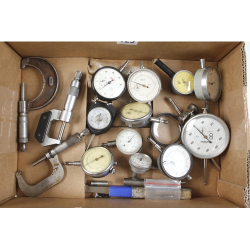 129 - Quantity of engineer's dial gauges G