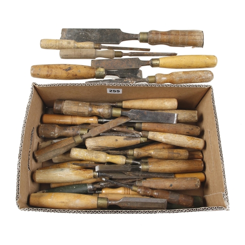 255 - 40 chisels for restoration G