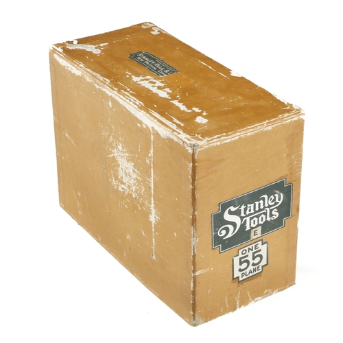 272 - An empty STANLEY No 55 box with a copy of the 55 instructions G++