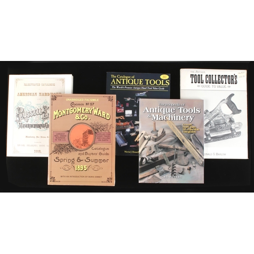 310 - Three tool collecting books and two reprint catalogues G