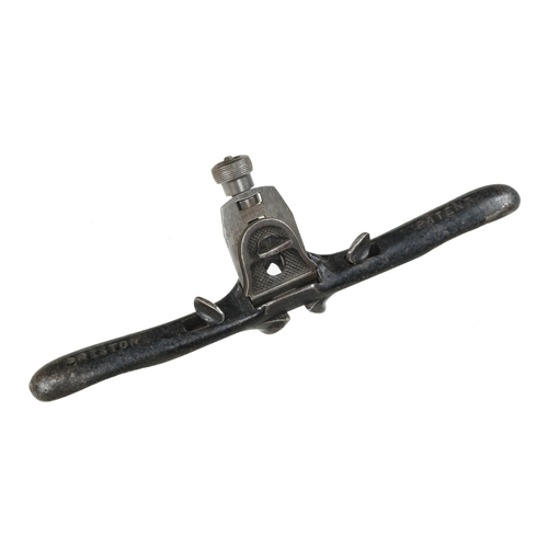 876 - A PRESTON No 1392 Patent adjustable chamfer shave G+