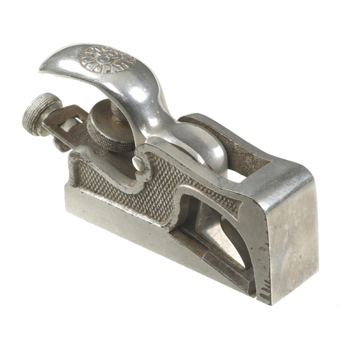 879 - A PRESTON No 1355 adjustable bullnose plane G+