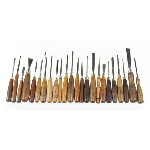 90 - 24 carving tools G+