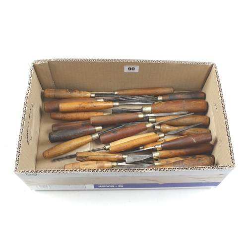 90 - 24 carving tools G+