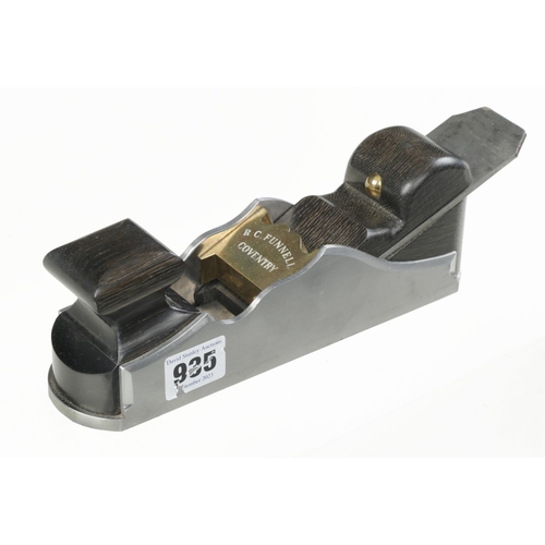 935 - A fine and probably unused d/t steel mitre plane 8 1/2