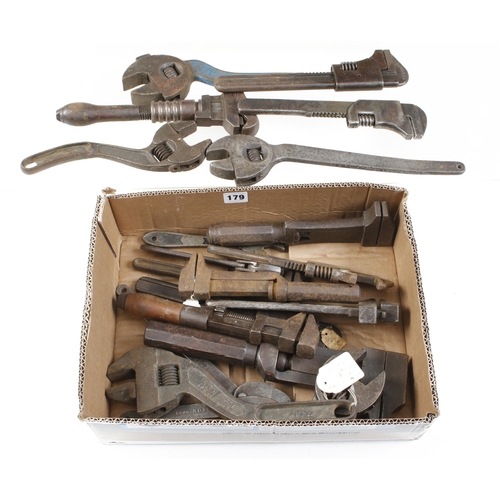 179 - 20 adjustable wrenches G+