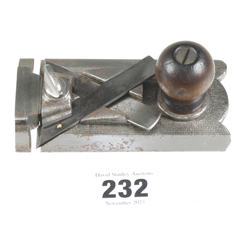 232 - A PRESTON L&R side rebate plane G