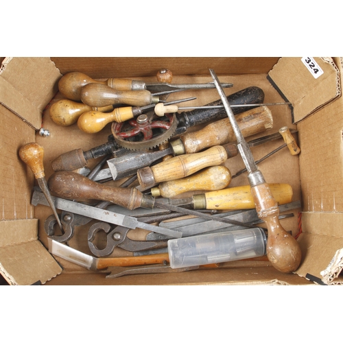 324 - A box of tools G