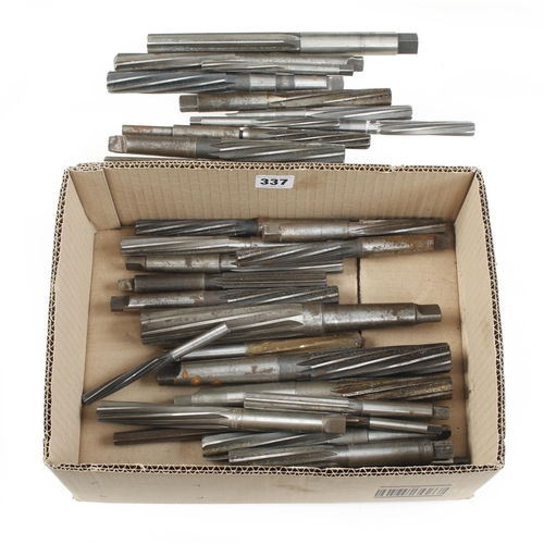 337 - 30 engineer's large reamers G+