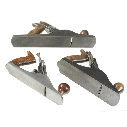 359 - STANLEY Nos 5, 4 1/2 and 4 bench planes G