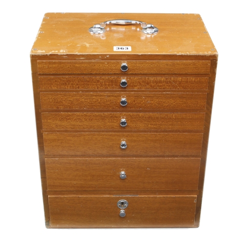 363 - A dental or medical 7 drawer chest 13