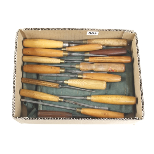 383 - 16 carving tools G++