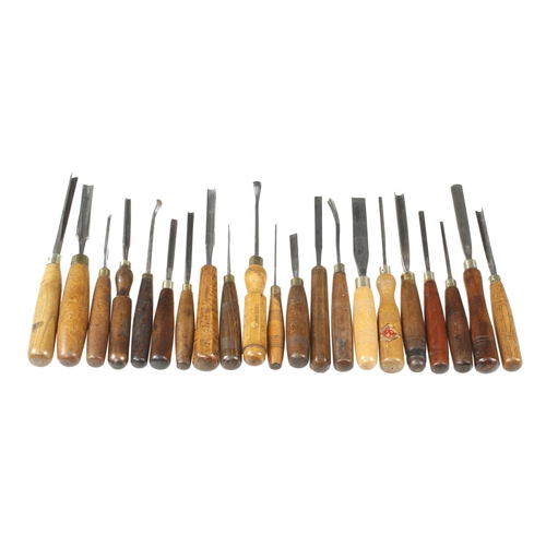 430 - 20 carving tools G