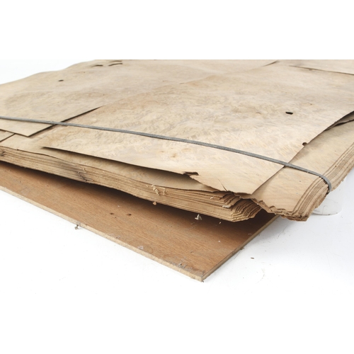 433 - 20 sheets of myrtle burr veneer 20