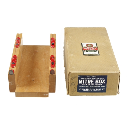 798 - An unused MARPLES No 6821 Improved mitre box in orig box F