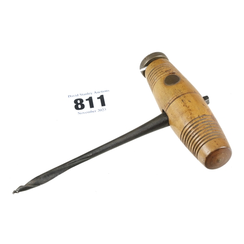 811 - A PRESTON No 1445 boxwood tool handle G+