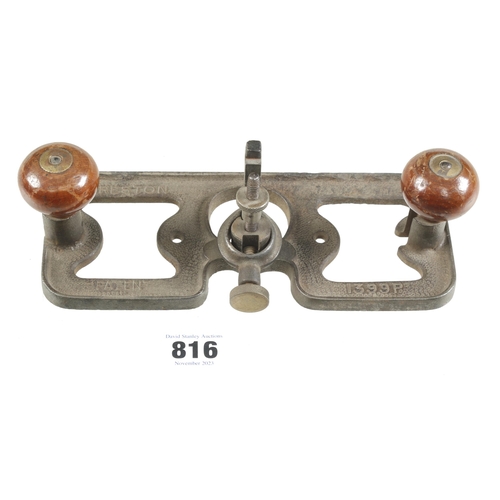 816 - A PRESTON No 1399P router, rust patch to sole o/w G+