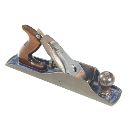 835 - A RECORD No T5 technical jack plane lacks side handle G+