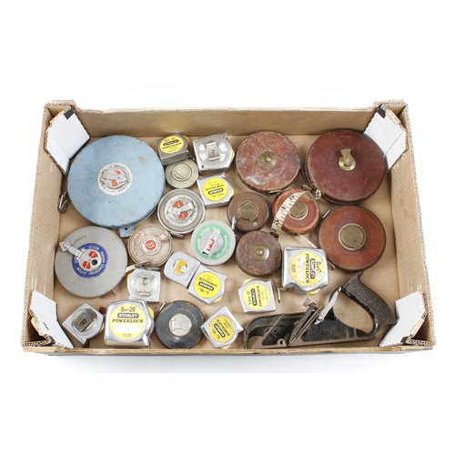 96 - 24 various tape measures G