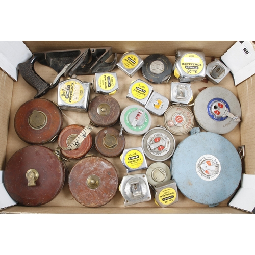 96 - 24 various tape measures G