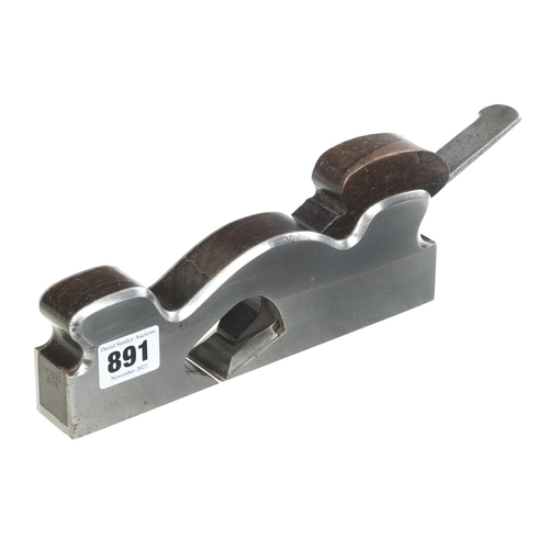 891 - A very little used d/t steel shoulder plane by SPIERS Ayr with 1 1/8