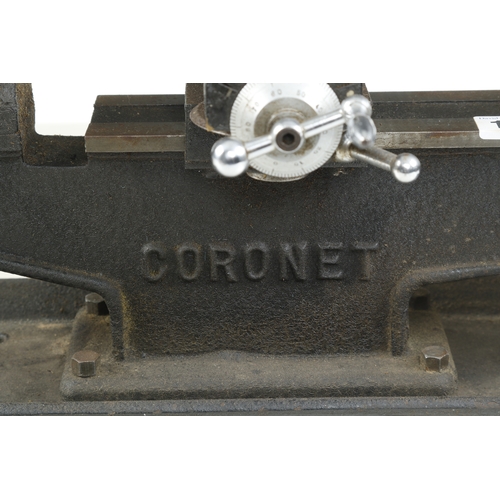 127 - A CORONET Diamond model maker's lathe with 8