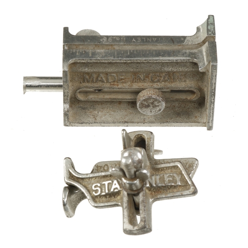 265 - A STANLEY No 95 butt gauge and a bit gauge G+