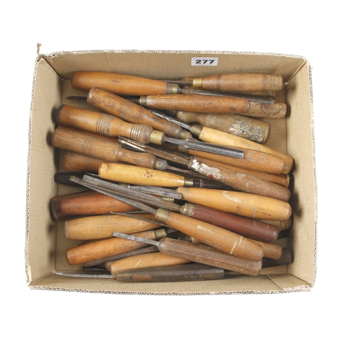 277 - 42 carving tools G