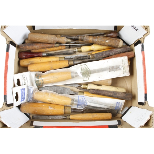 334 - 40 chisels and gouges G