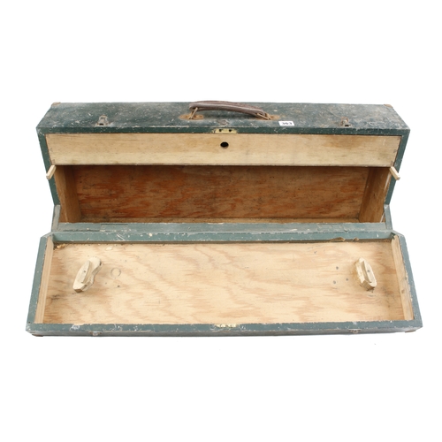 363 - A joiner's pine carrying case G