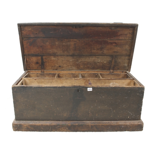 373 - A pine tool chest 37