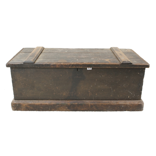 373 - A pine tool chest 37