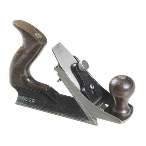 750 - A little used STANLEY No 72 chamfer plane with SW iron G++