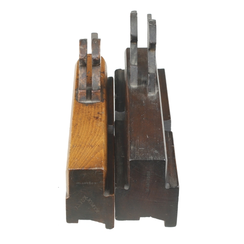 792 - Two twin iron stick and rebate planes G