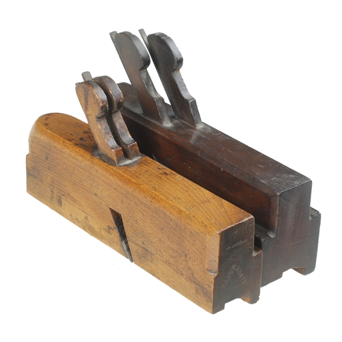 792 - Two twin iron stick and rebate planes G