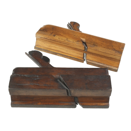 792 - Two twin iron stick and rebate planes G