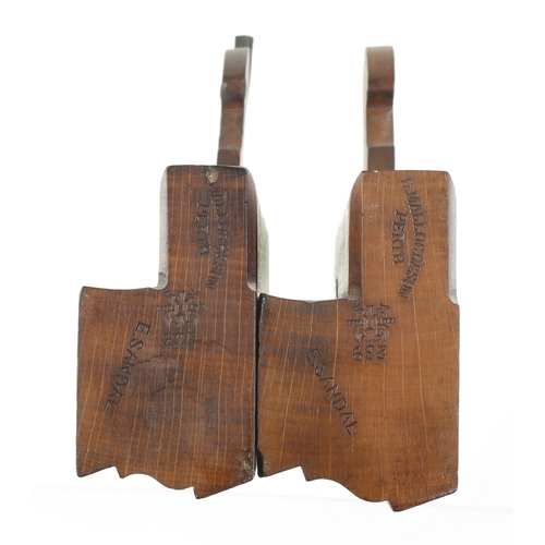 800 - A pair of ogee moulding planes by MALLOCH Perth 5/8