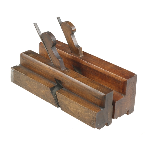 801 - Two unusual moulding planes, one by MOSELEY London G++