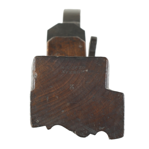 804 - A handled twin iron moulding plane by CURRY Glasgow 14 1/2