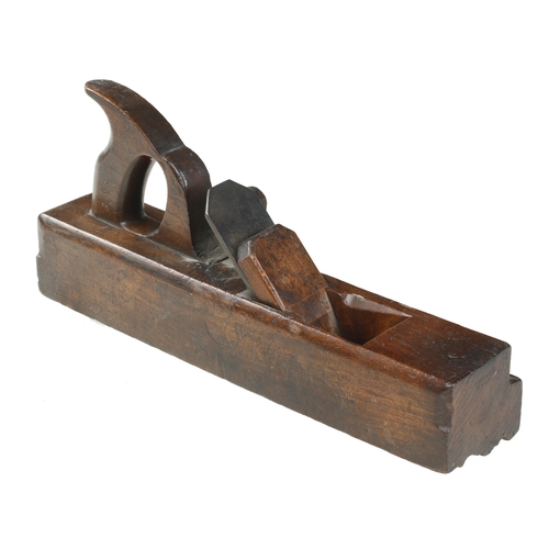 804 - A handled twin iron moulding plane by CURRY Glasgow 14 1/2