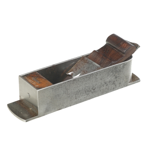 890 - A small, early d/t steel mitre plane 8