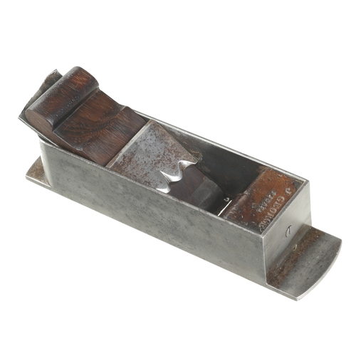 890 - A small, early d/t steel mitre plane 8