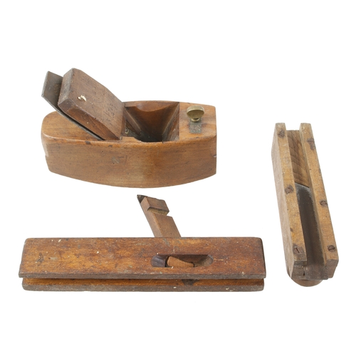 622 - A compass plane by MARPLES and two spill planes G+